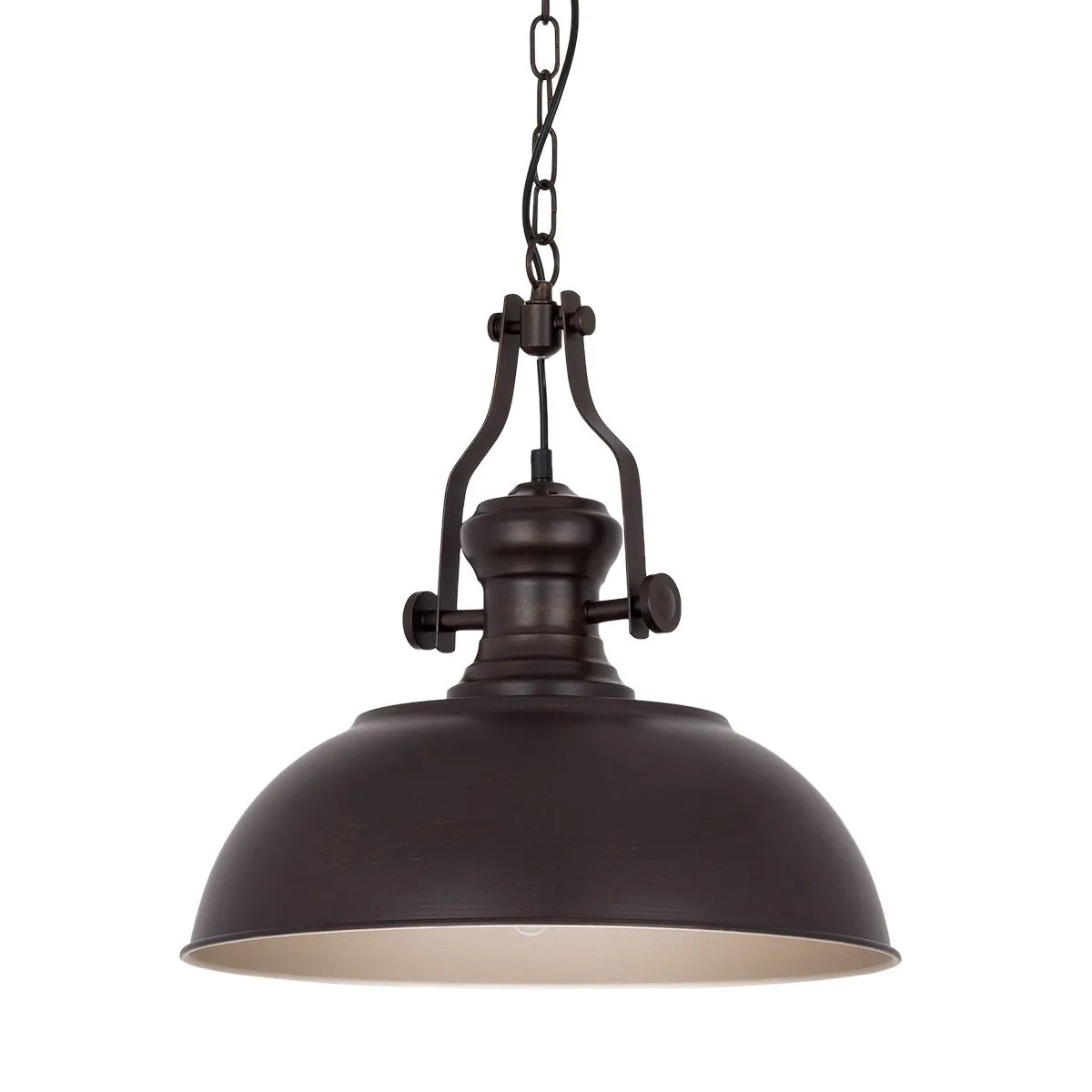 Rosalia, retro lampa wisząca, brązowo złota, E27, MDM-2646/1 BR+GD